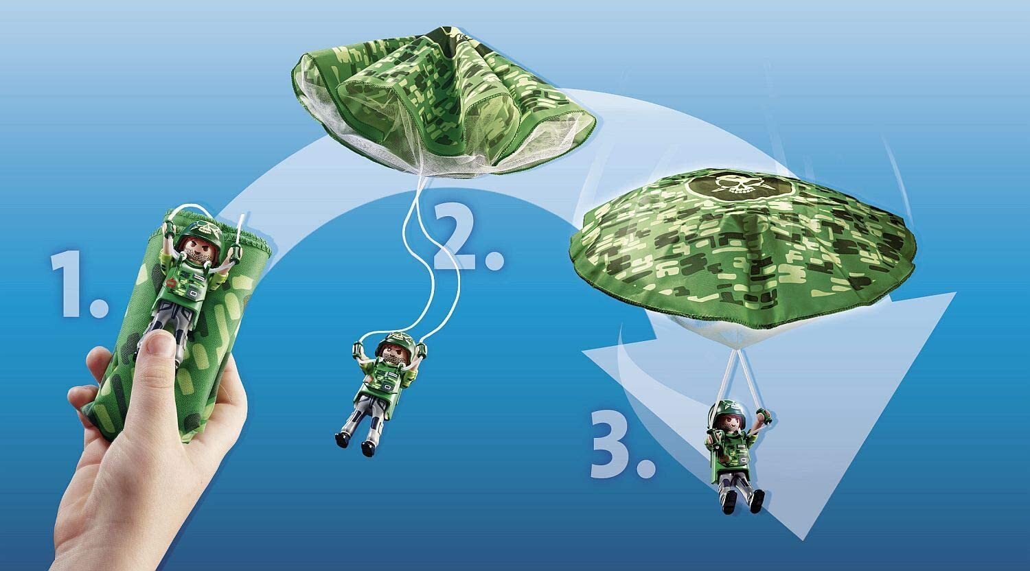 Playmobil - Police Parachute Search (70569)