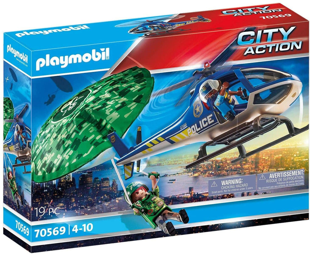 Playmobil - Police Parachute Search (70569)