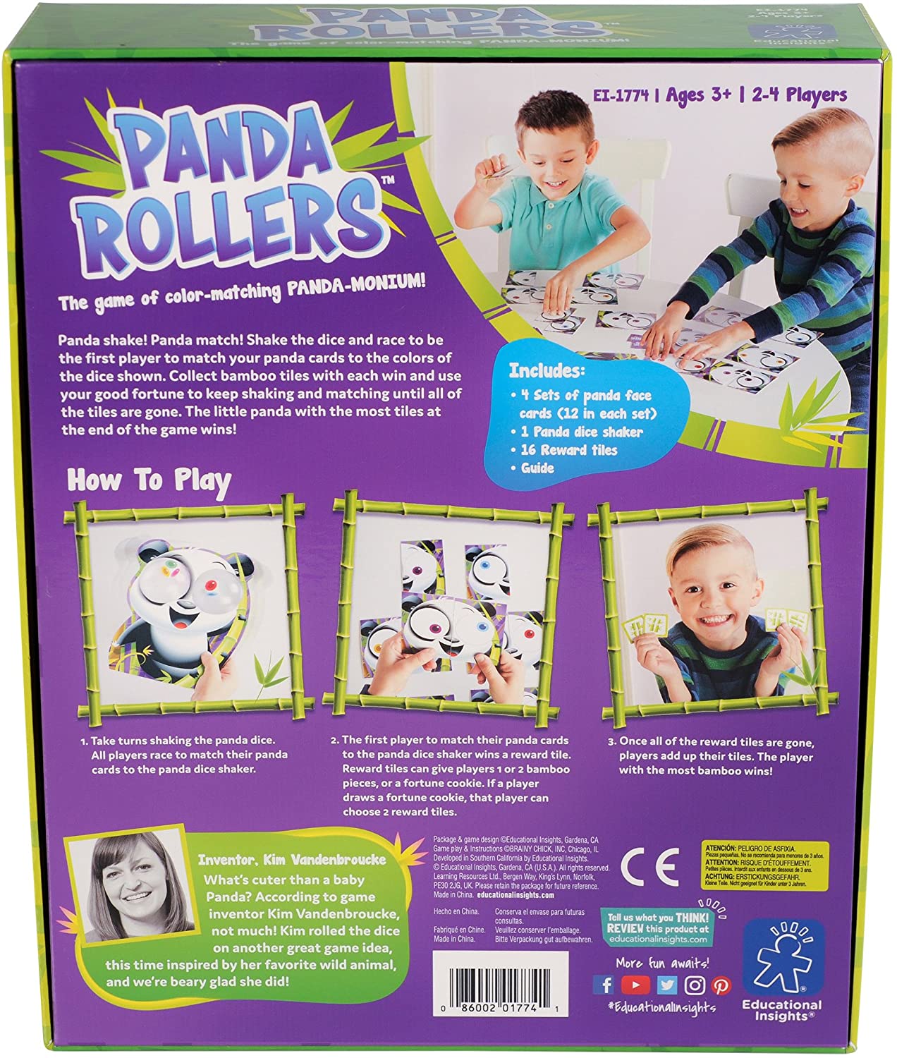 Educational Insights - Panda Rollers Game
