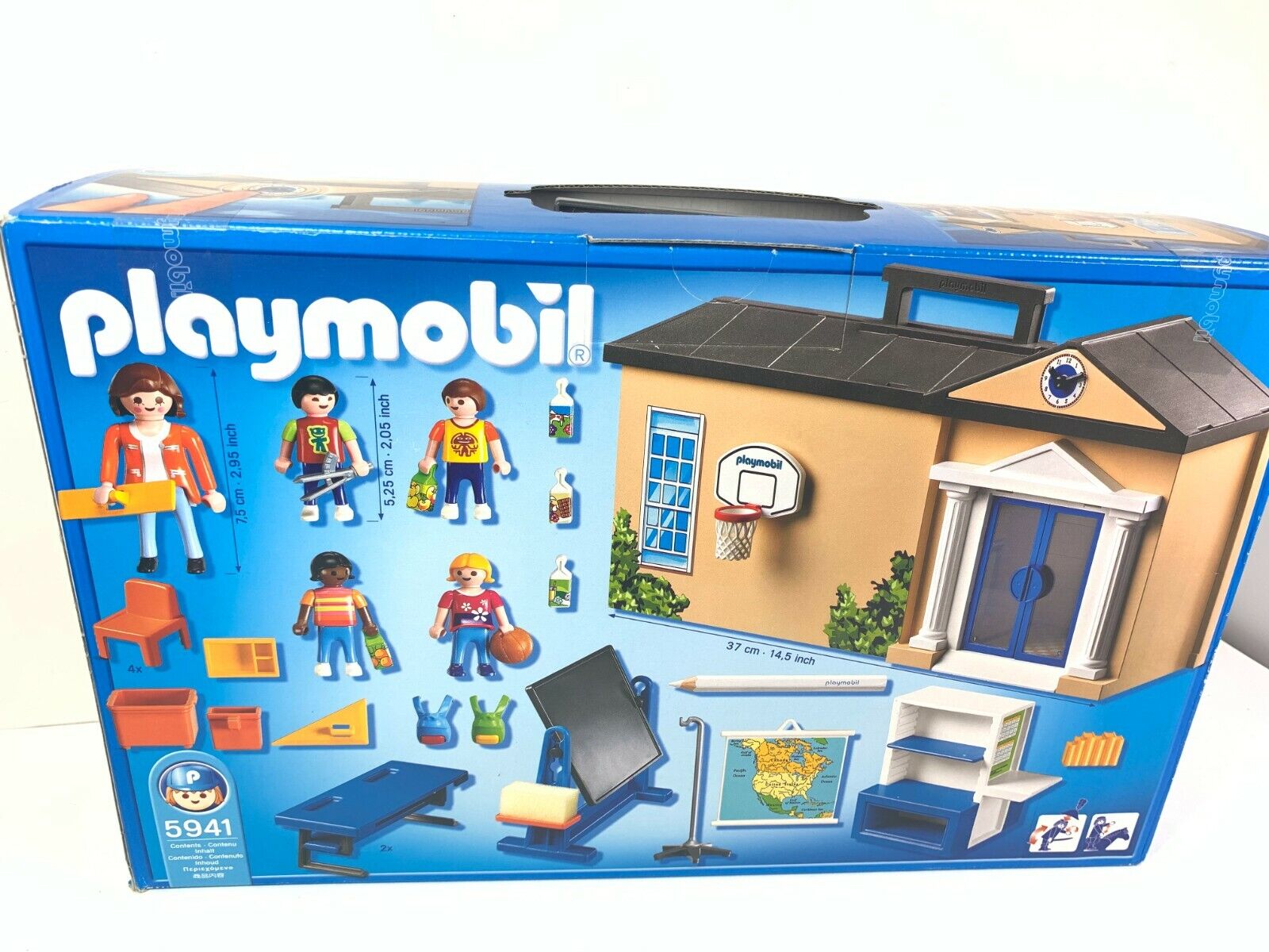 Playmobil School Set 5941 - 51 pieces - Take Along set - Children
