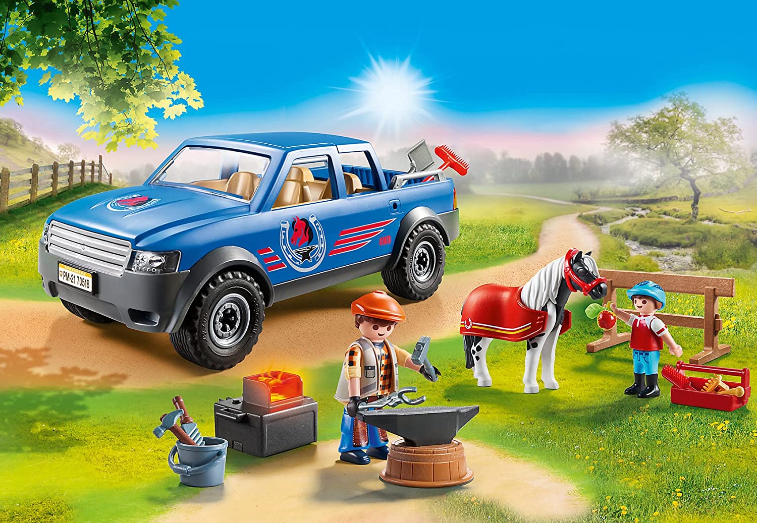 Playmobil - Pony Mobile Farrier (70518)