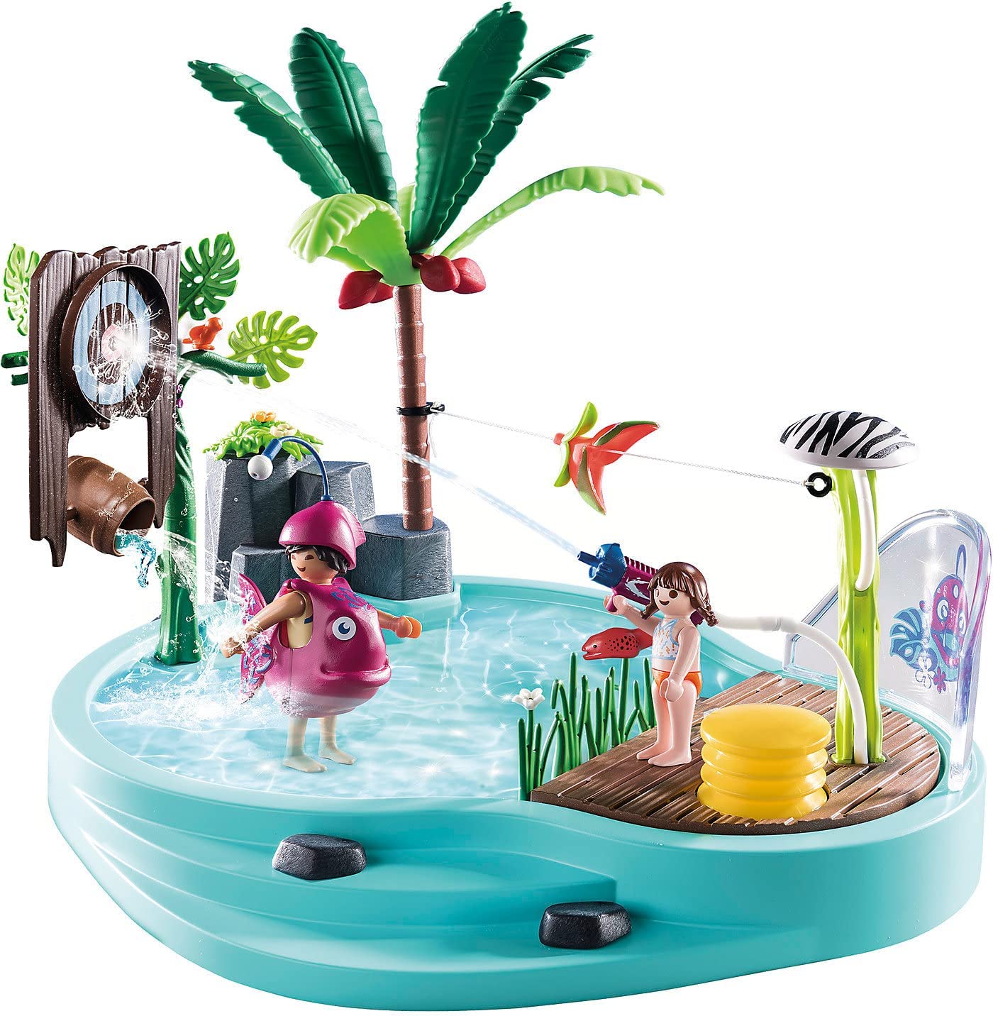 Playmobil - Small Pool With Water Sprayer (70610)