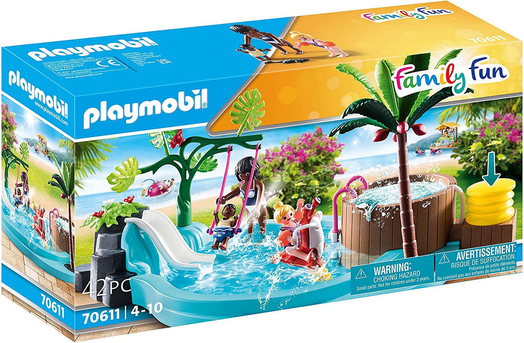Playmobil - Childrens Pool with Slide (70611)