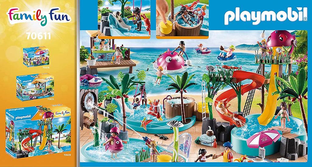 Playmobil - Childrens Pool with Slide (70611)