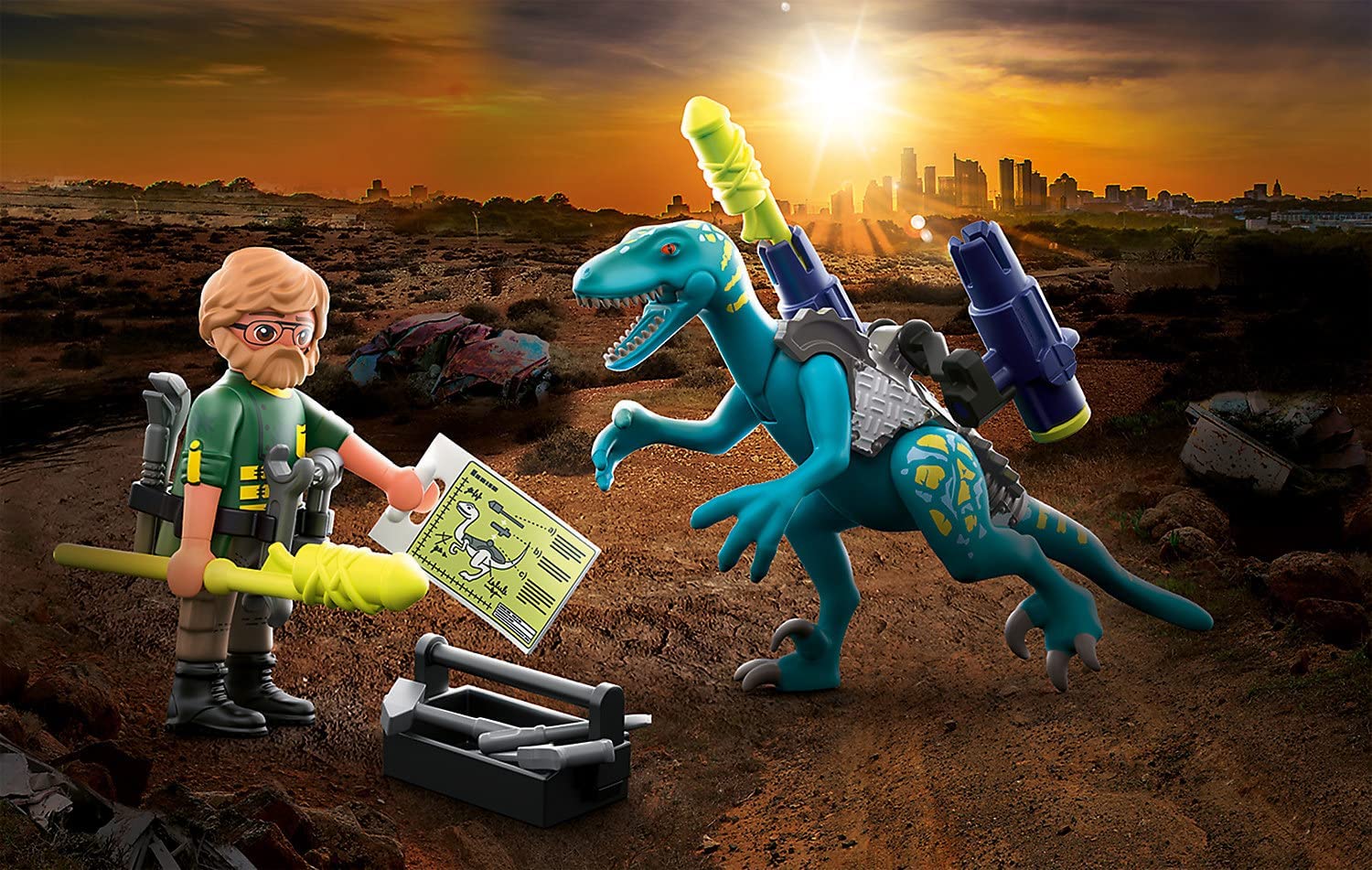 Playmobil - Deinonychus Ready for Battle (70629)