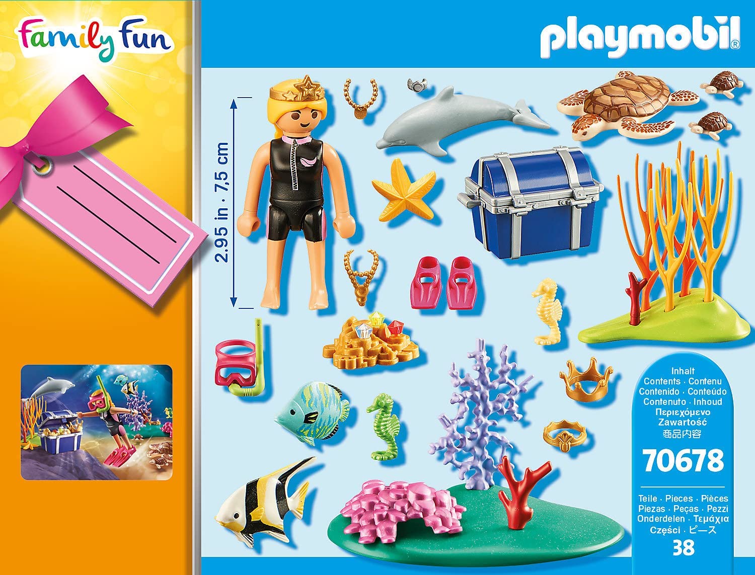 Playmobil - Gift Set Treasure Diver (70678)