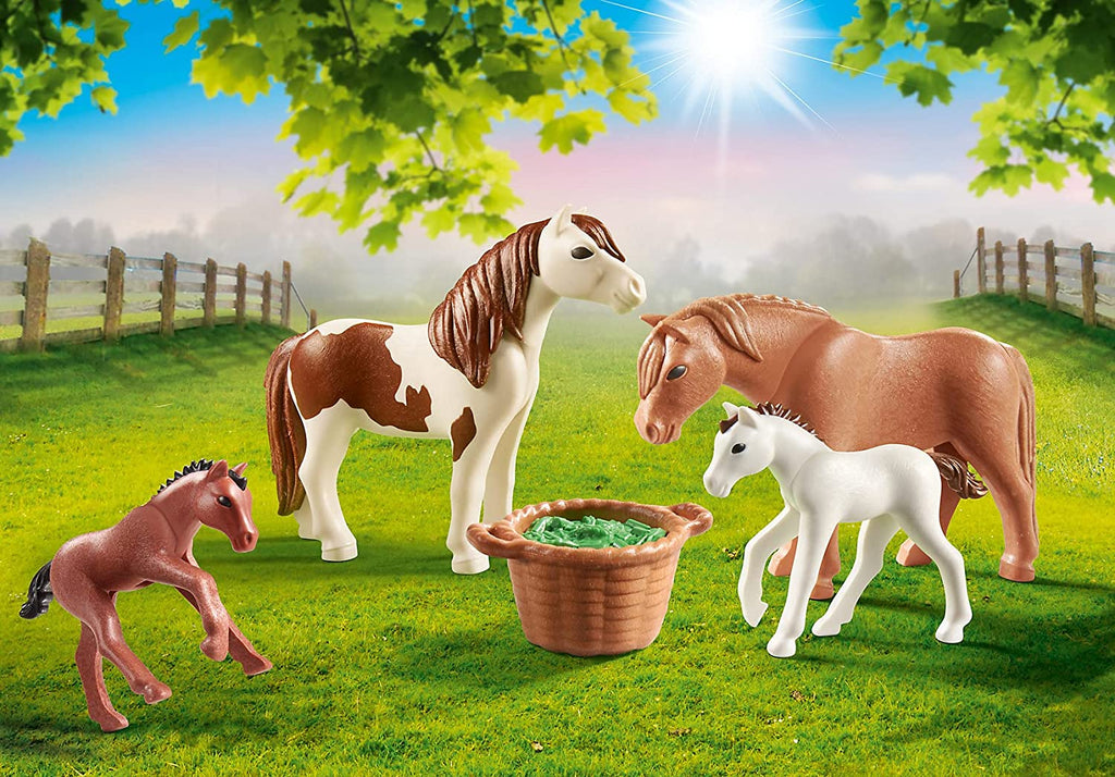 Playmobil - Ponies with Foal (70682)