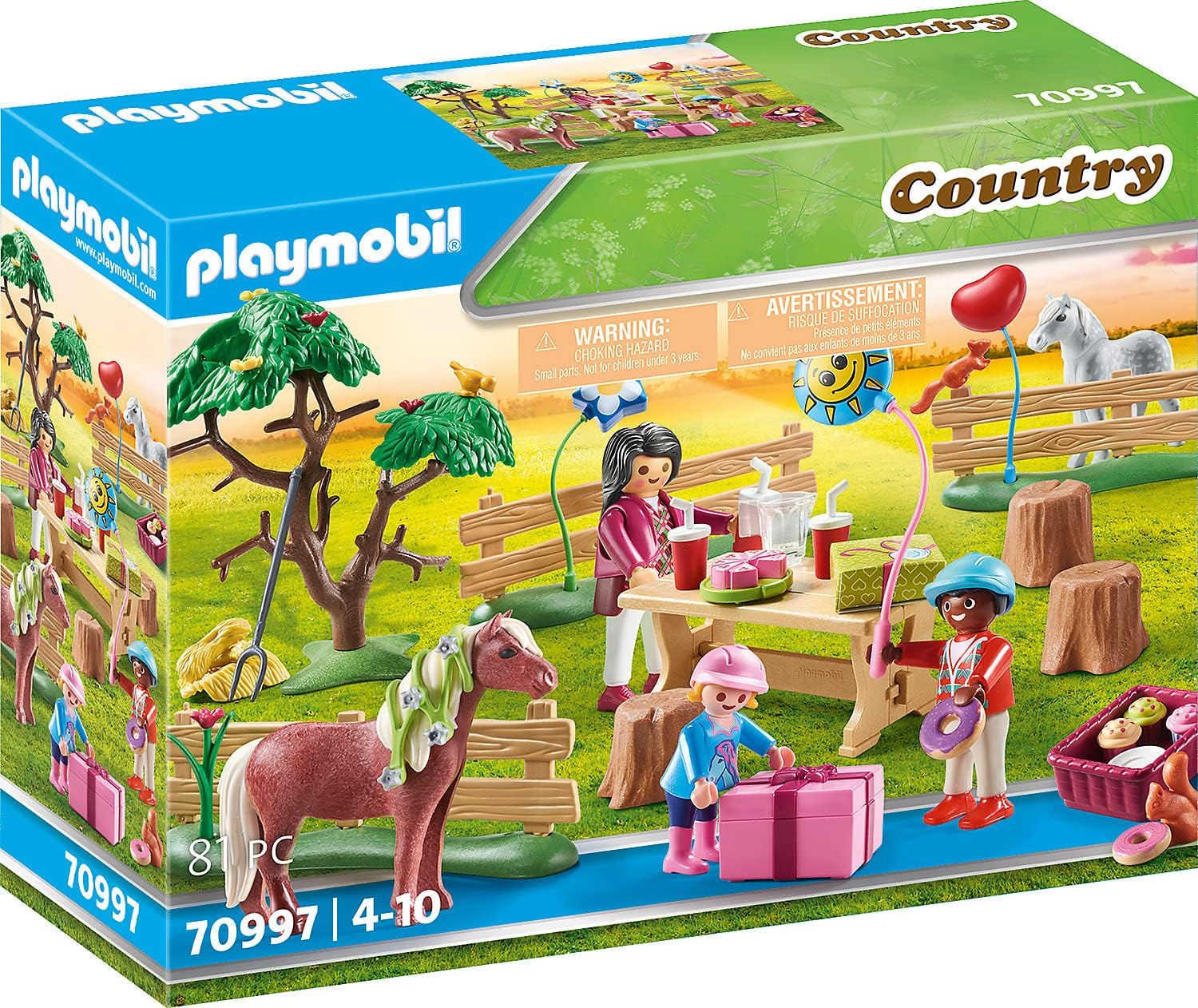 Playmobil - Pony Farm Birthday Party (70997)
