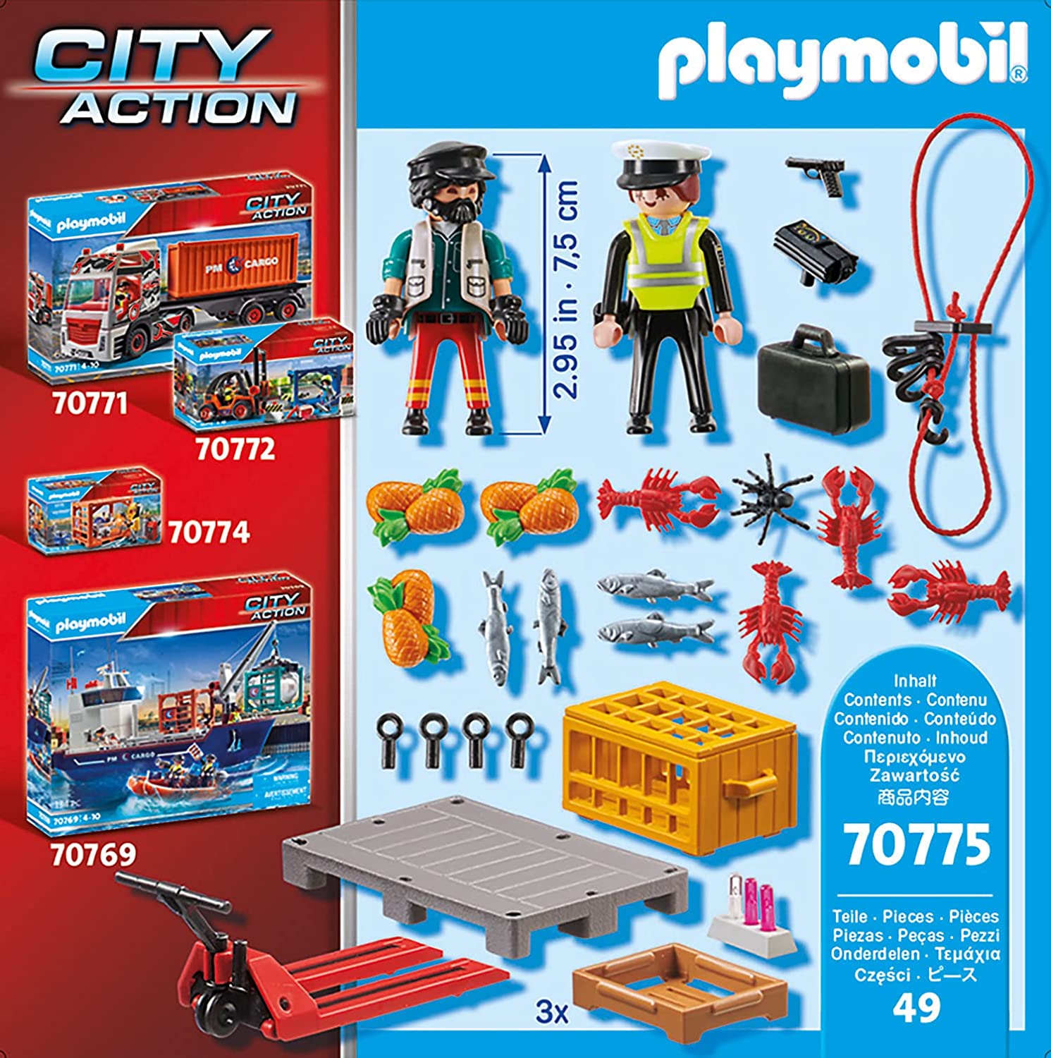 Playmobil - Truck With Cargo Container (70771)