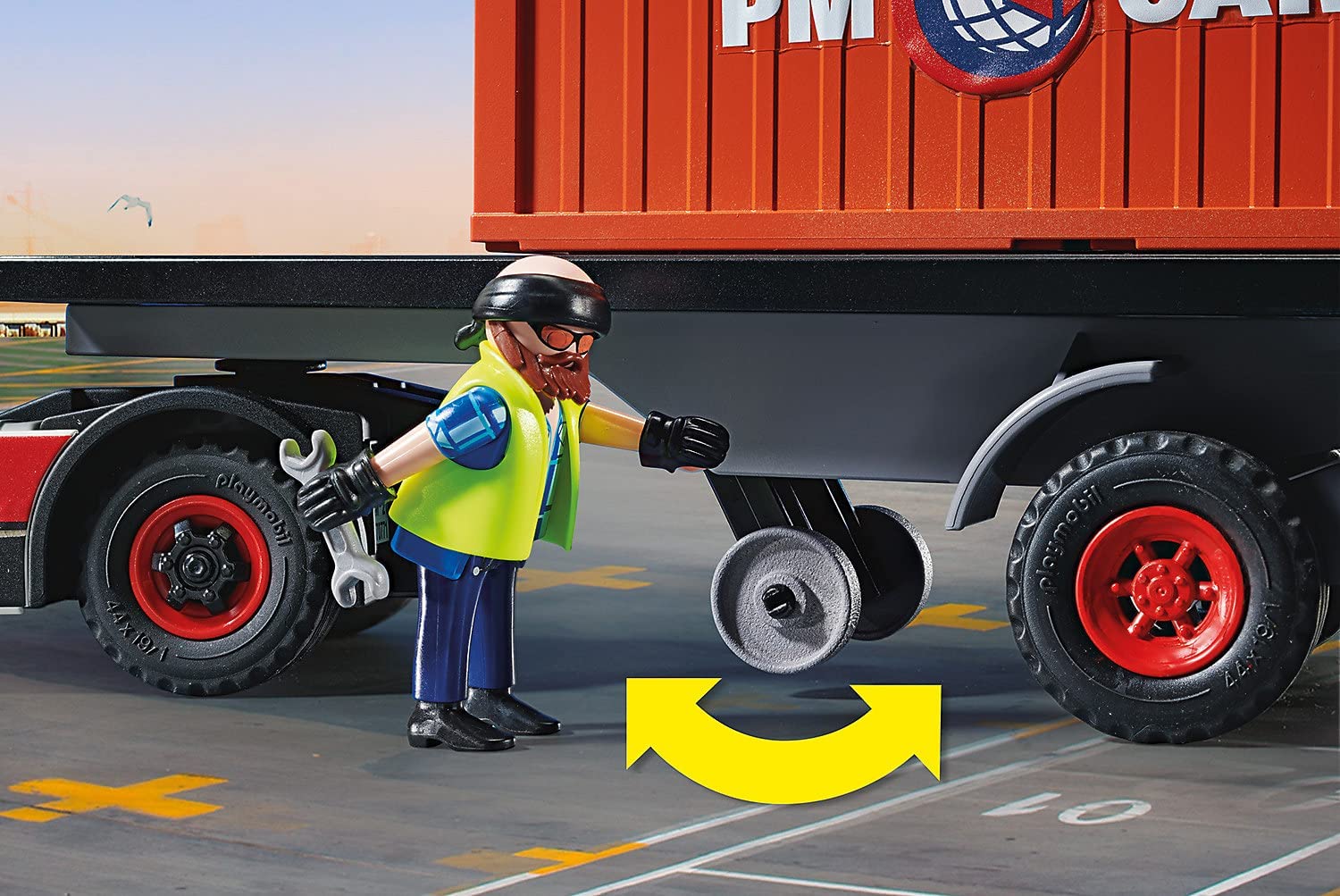 Playmobil - Truck With Cargo Container (70771)
