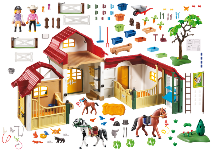 Playmobil 6926 Grande Maneggio Playmobil Amazon Stalla Playmobil