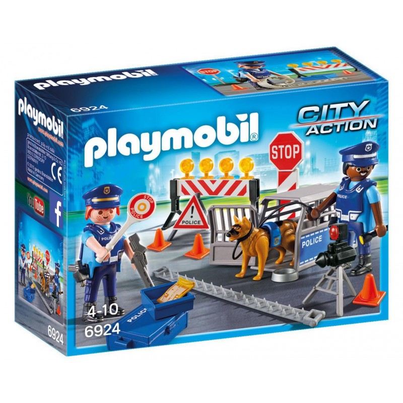 Playmobil - Police Roadblock (6924)