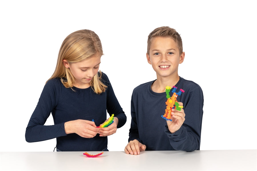 Plus Plus Puzzles - Neon Pack - 600 Pcs