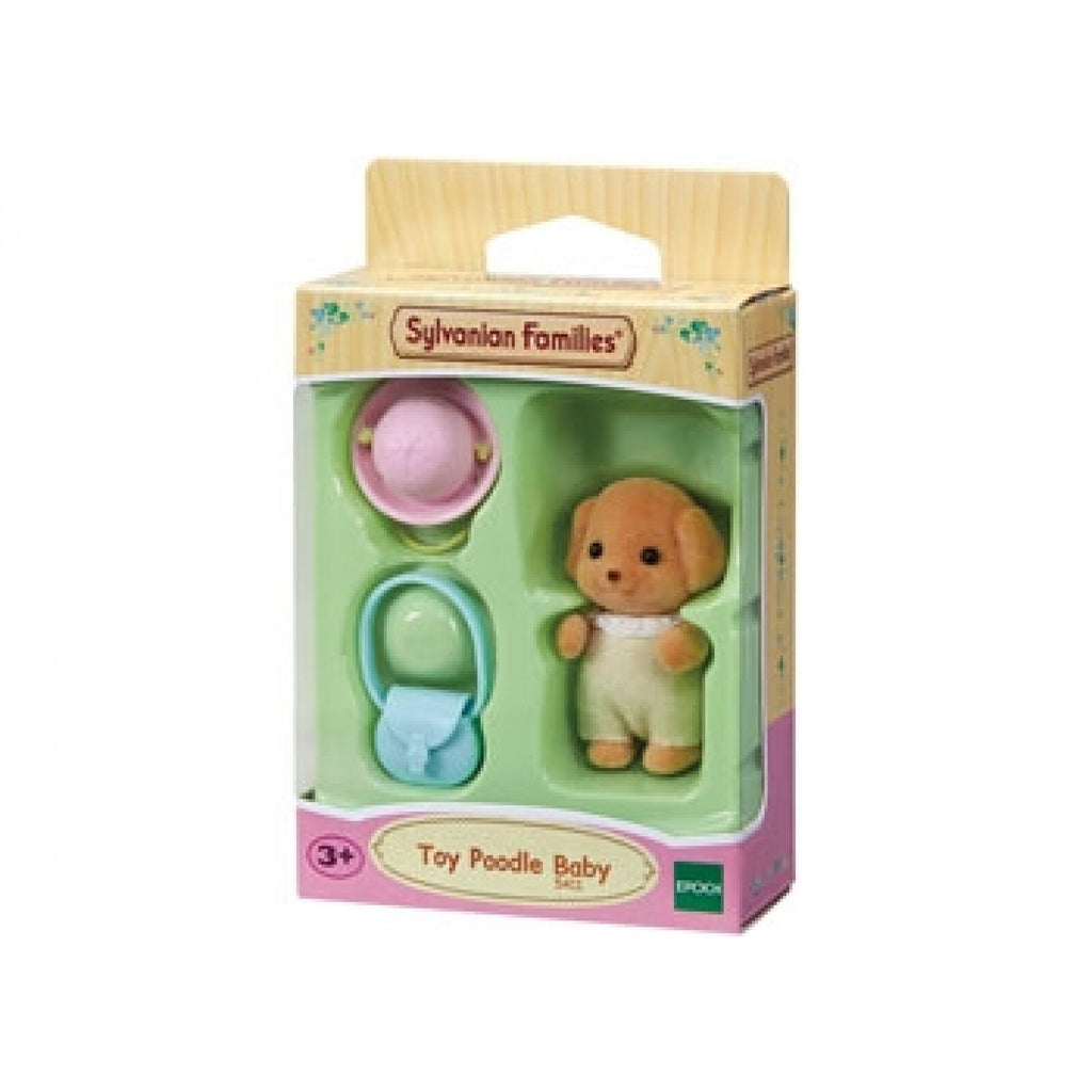 Sylvanian Families - Toy Poodle Baby with Bag