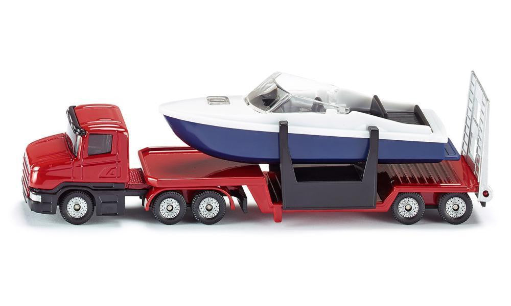 Siku - Low Loader with Boat