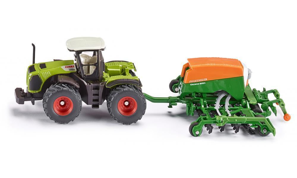 Siku - Amazone Cayena 6001 Tractor with Seeder (1826)