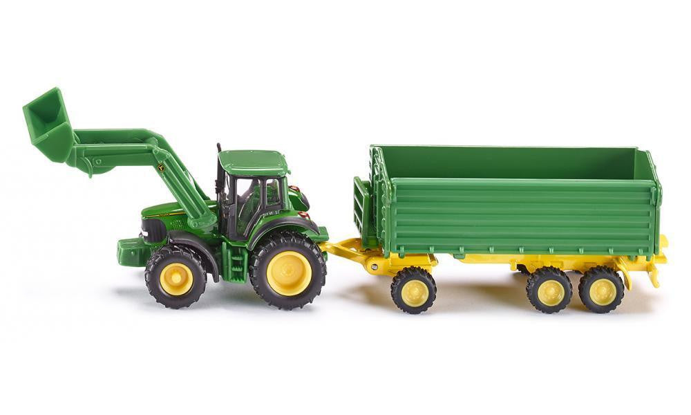 Siku - John Deere & Front Loader Trailer (1843)