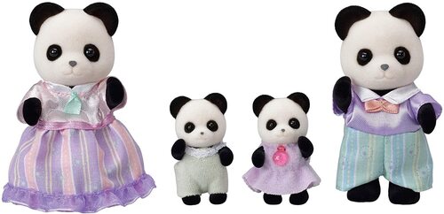 Sylvanian Families - Pookie Panda Family