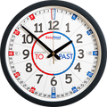 Easy Read - Wall Clock - To/Past - Classroom