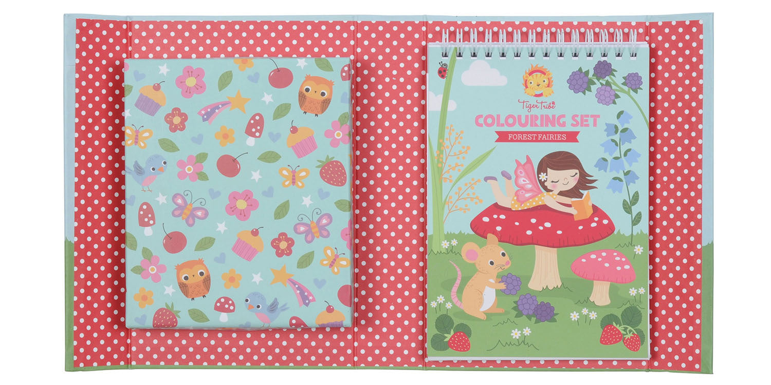 Tiger Tribe - Colouring Forest Fairies Set