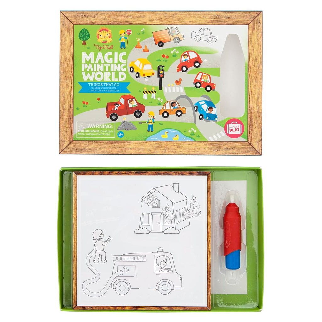 Tiger Tribe - Magic Painting World Things That Go