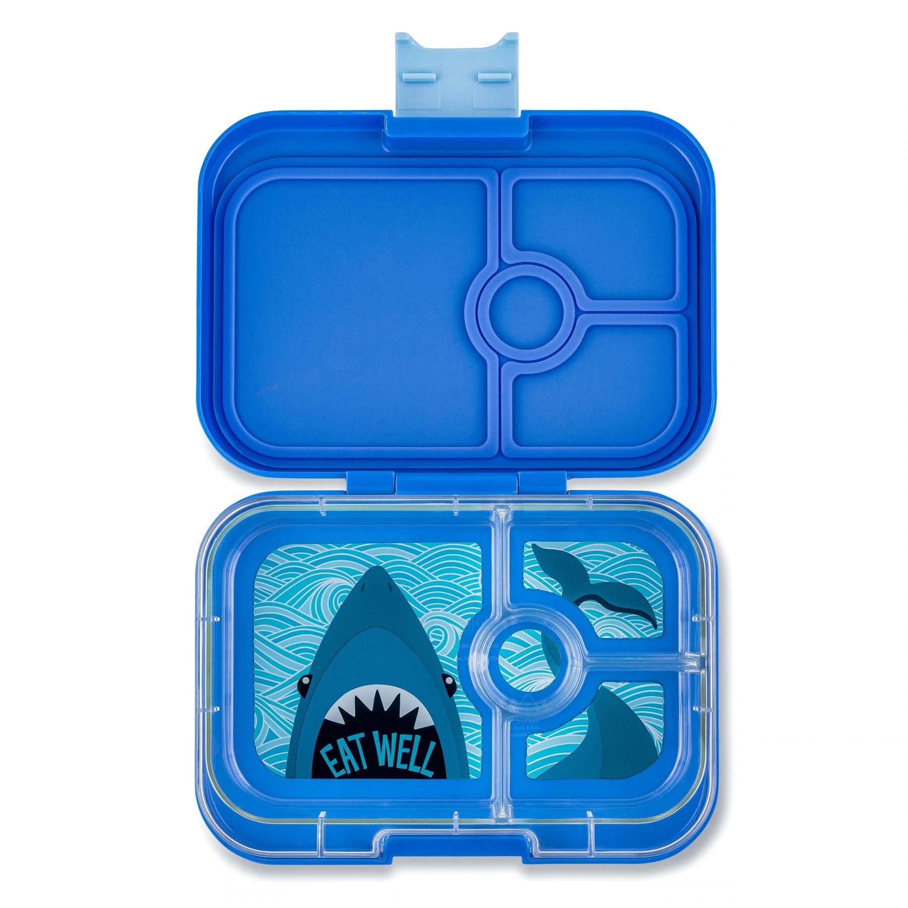 Yumbox - Bento Panino 4 Compartment True Blue Shark