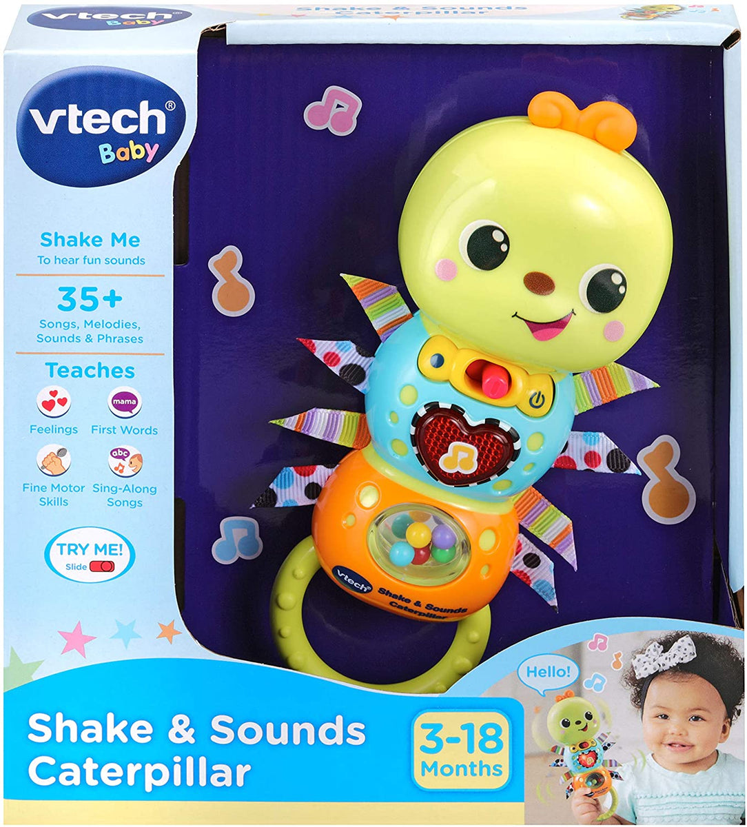 Vtech - Shake & Sounds Caterpillar Rattle Toy | The Play Room