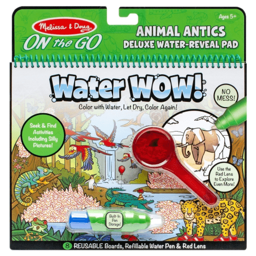 Melissa & Doug - Water WOW - Animal Antics - On the Go Travel Activity