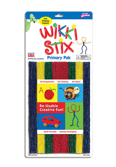 Wikki Stix - Primary Pack