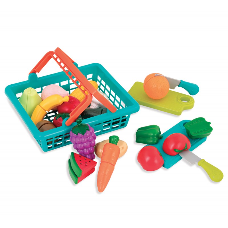 B Dot - Velcro Food in a Basket
