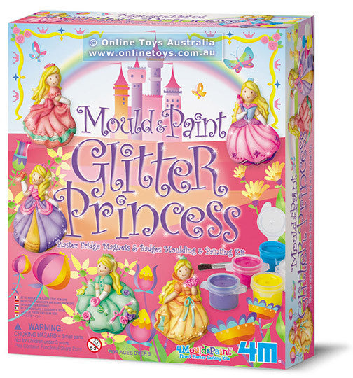 4M - Mould & Paint Glitter Princess