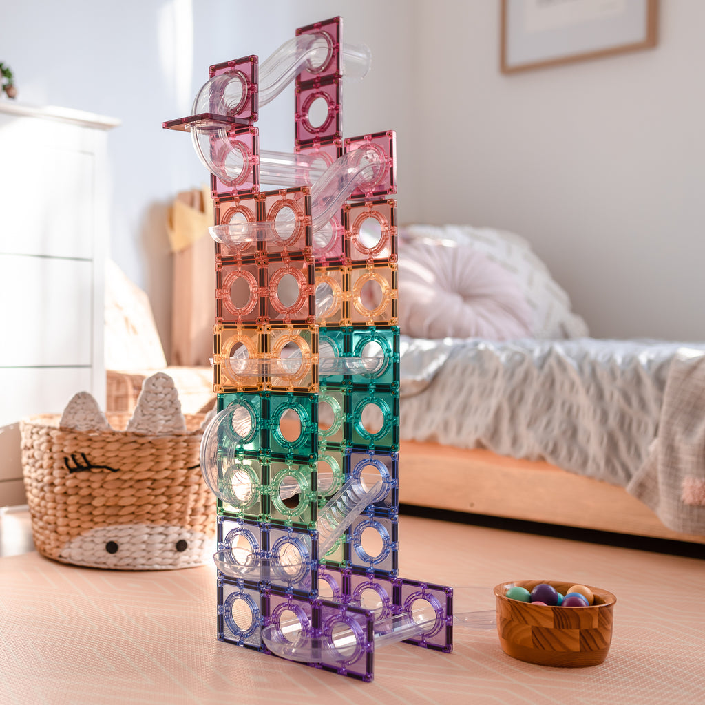 Connetix - Pastel Ball Run 106pcs