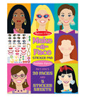 Melissa & Doug - Make - A - Face Fashion Faces Sticker Pad