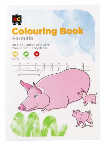 Edvantage - Colouring Book - Farmlife