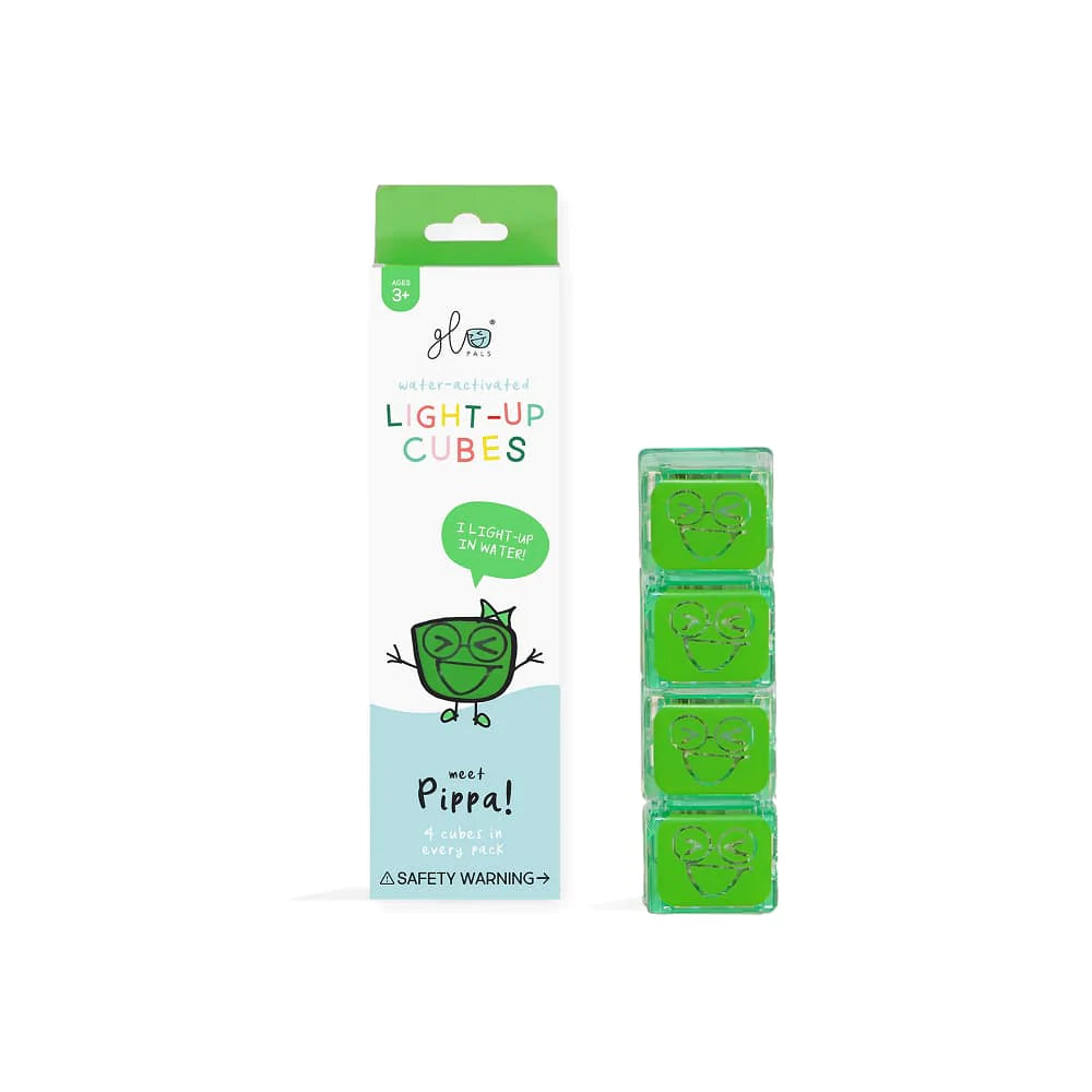 Glo Pals - Light Up Cubes Pippa (Green)