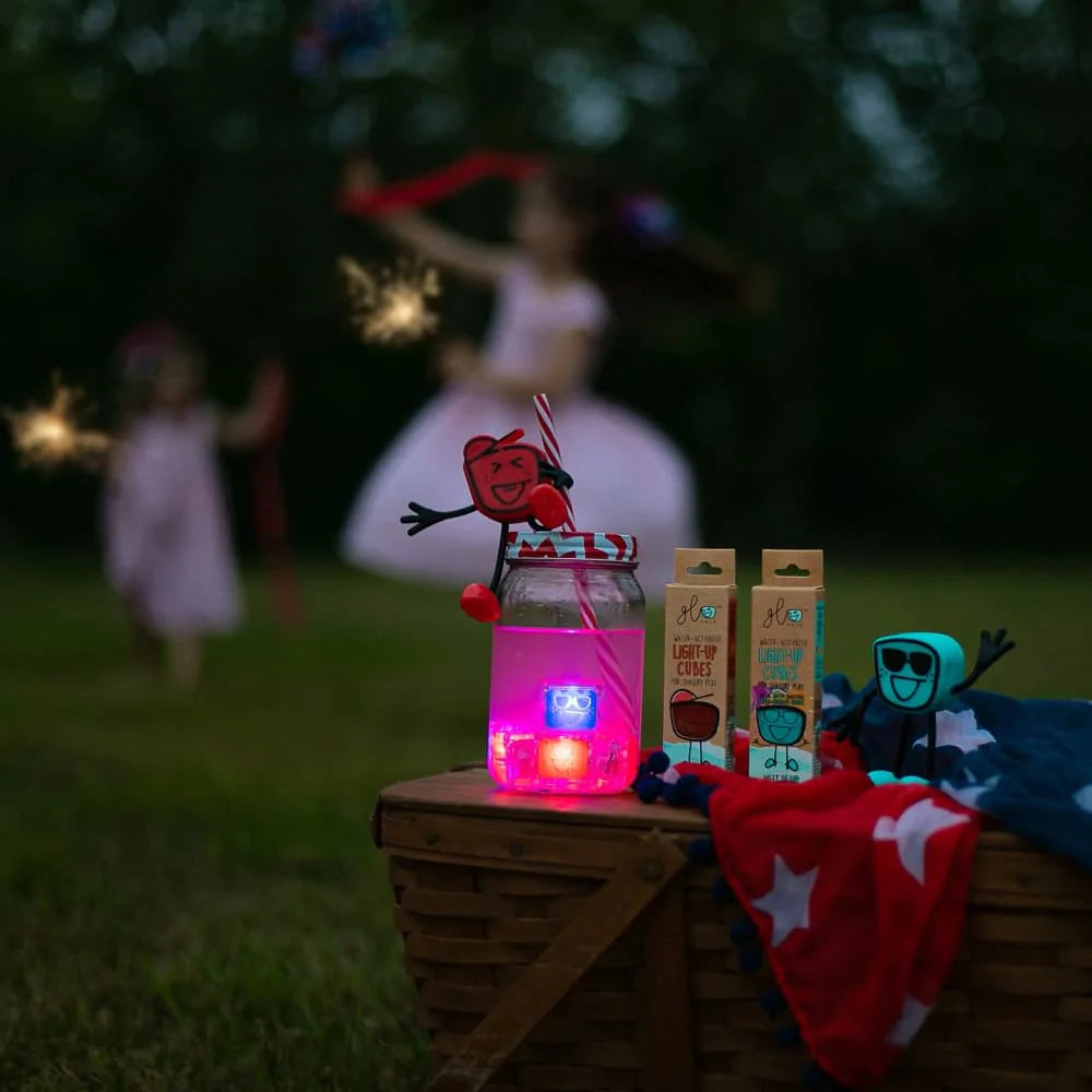 Glo Pals - Light Up Cubes Sammy (Red)
