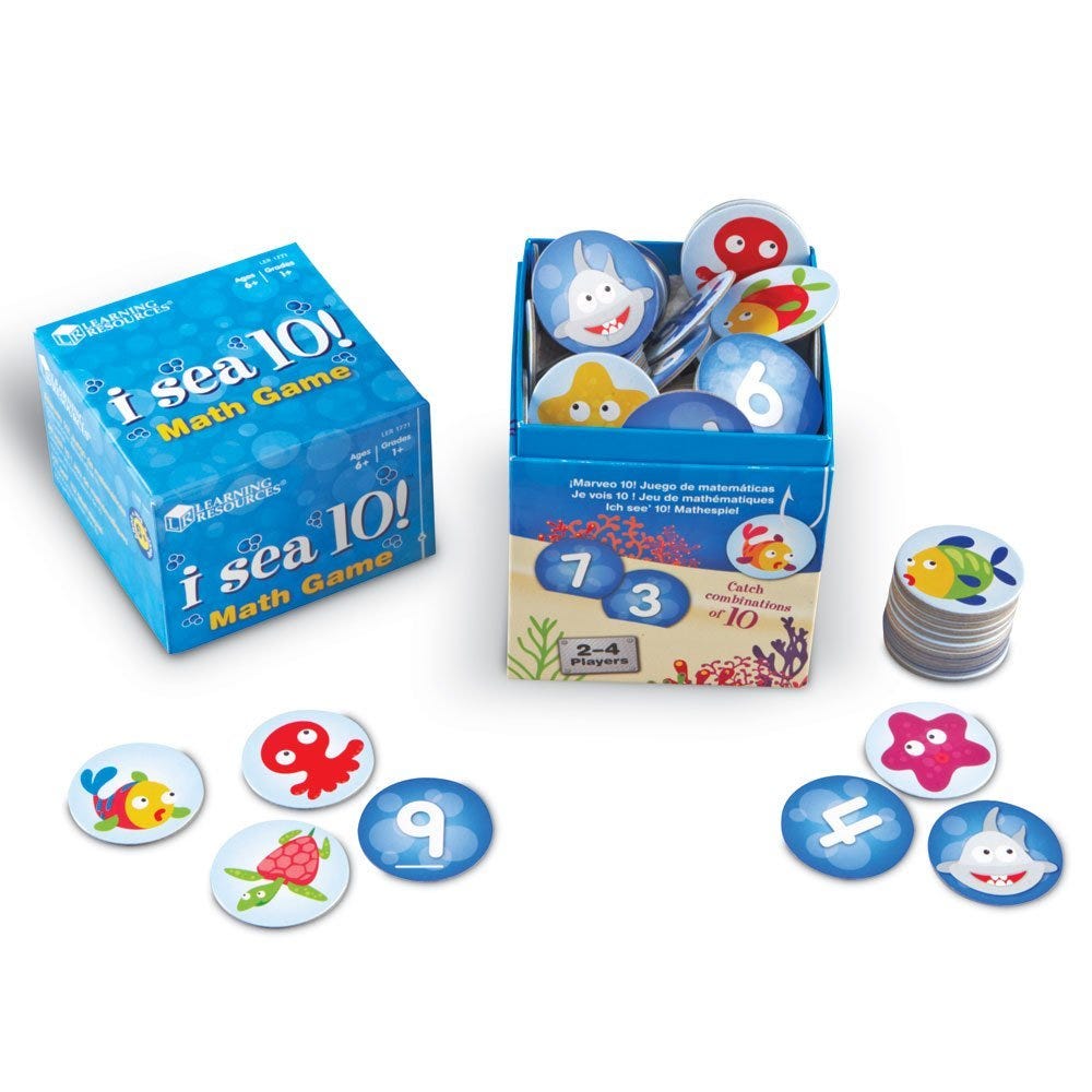 Learning Resources - I Sea 10 Math Game