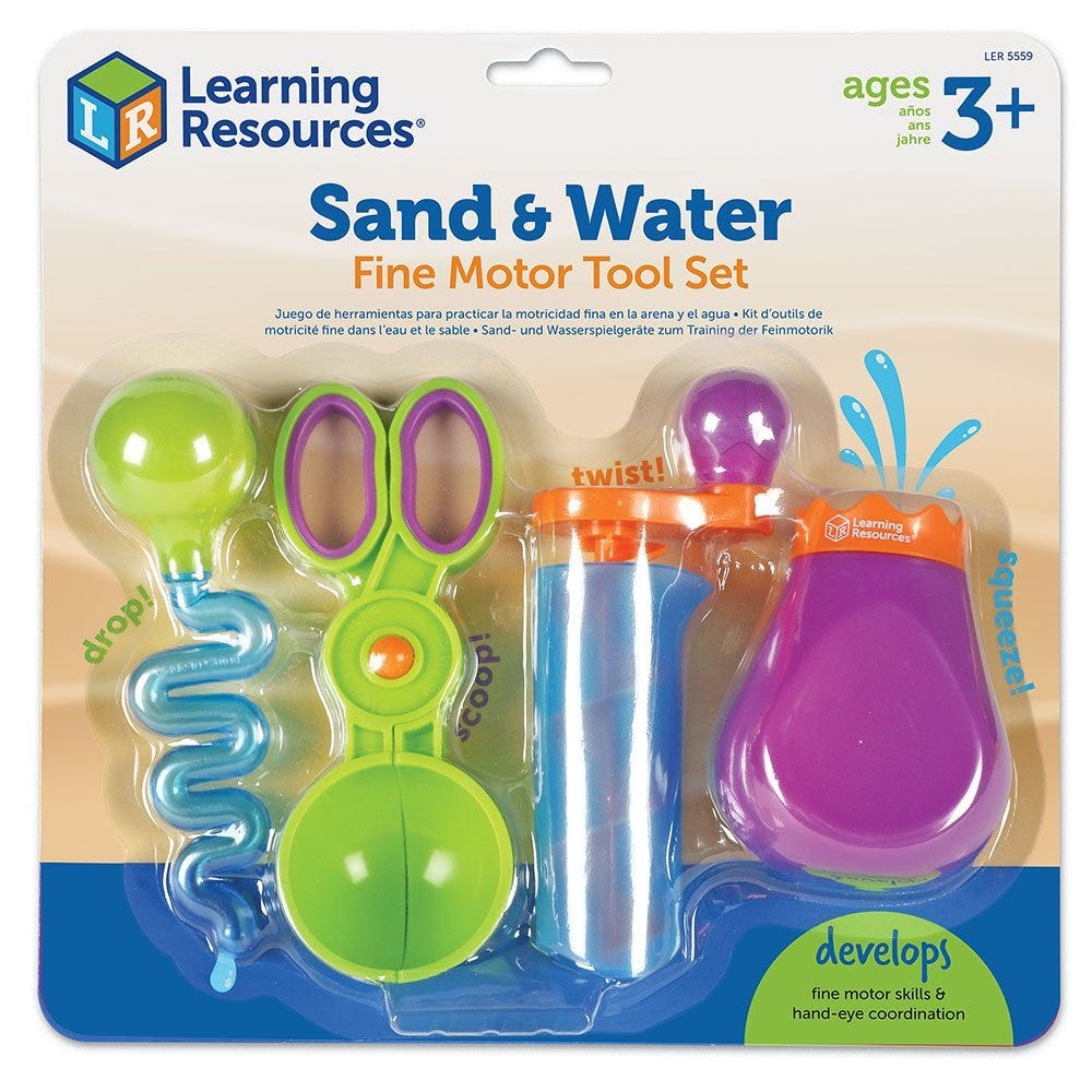 Learning Resources - Sand & Water Fine Motor Tool Set