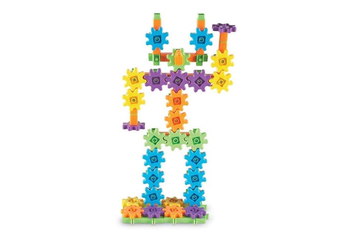 Learning Resources - Gears! Gears! Gears! - Super Building Set 150 Pieces