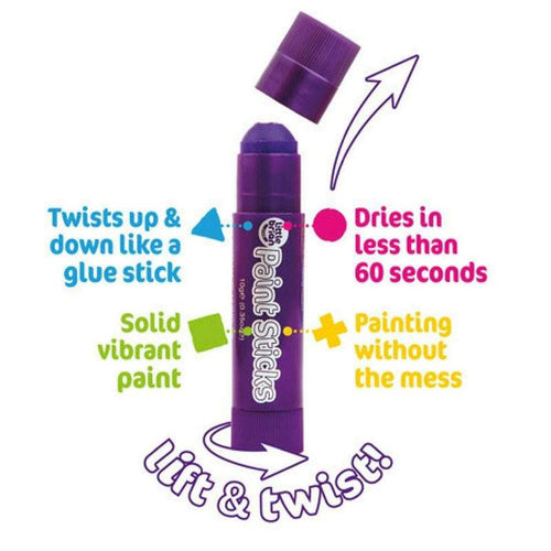 Little Brian - Paint Sticks (6) - Metallic