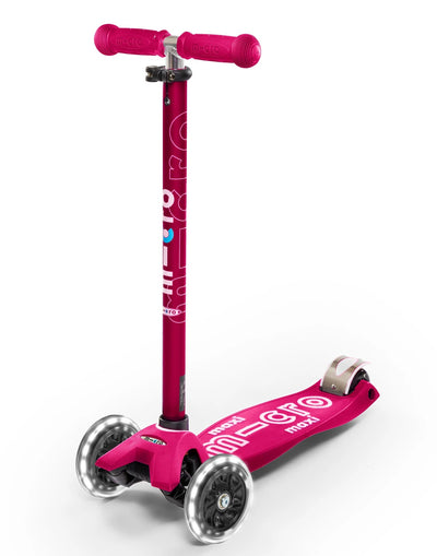 Micro - Maxi Micro Deluxe LED Scooter - Pink