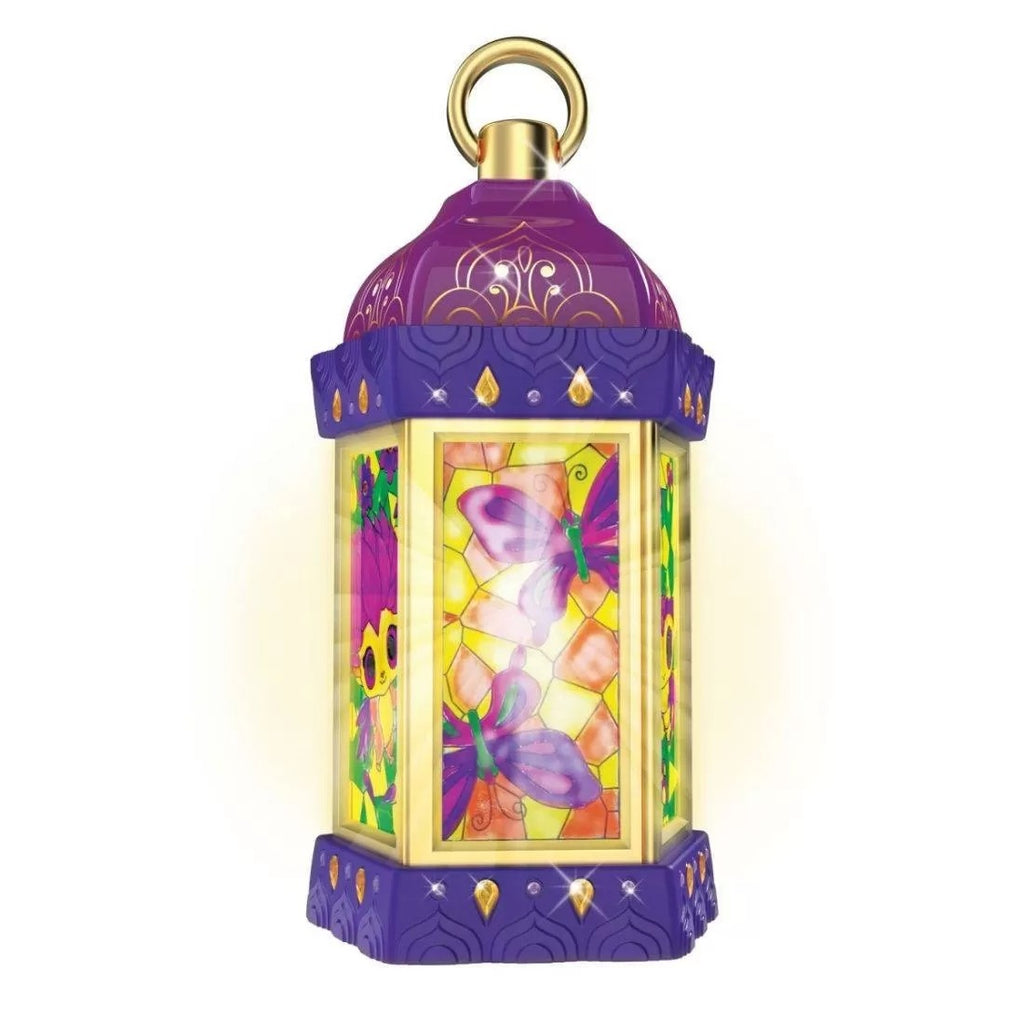 Nebulous Stars - Firefly Lantern Glass Painting