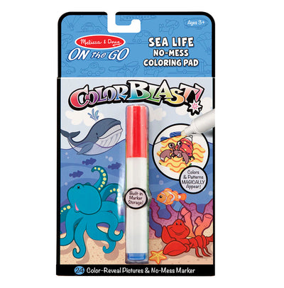 Melissa & Doug - ColourBlast - Sea Life - ON the GO Travel Activity