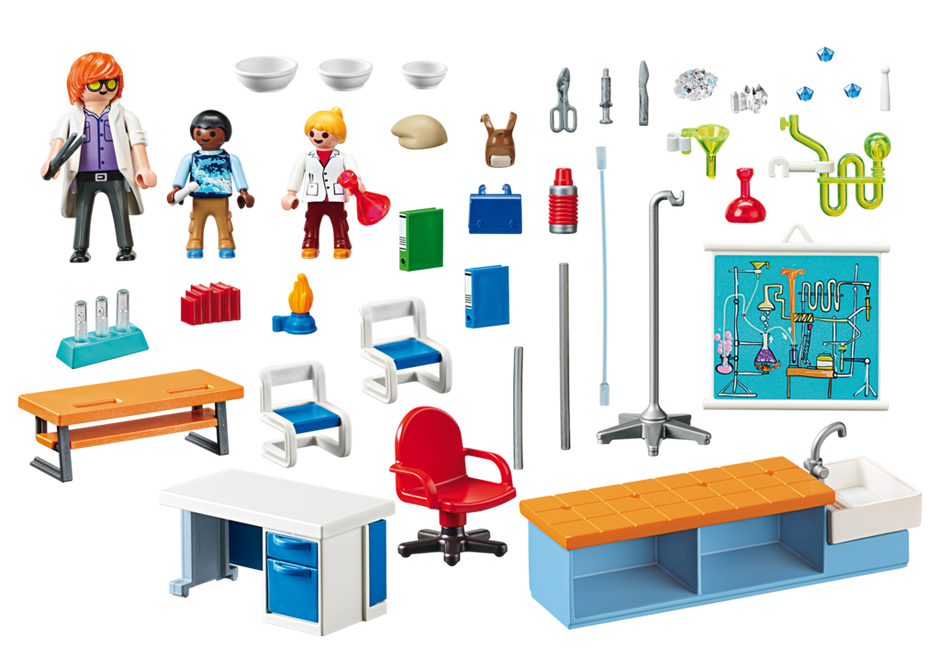 Playmobil science lab online