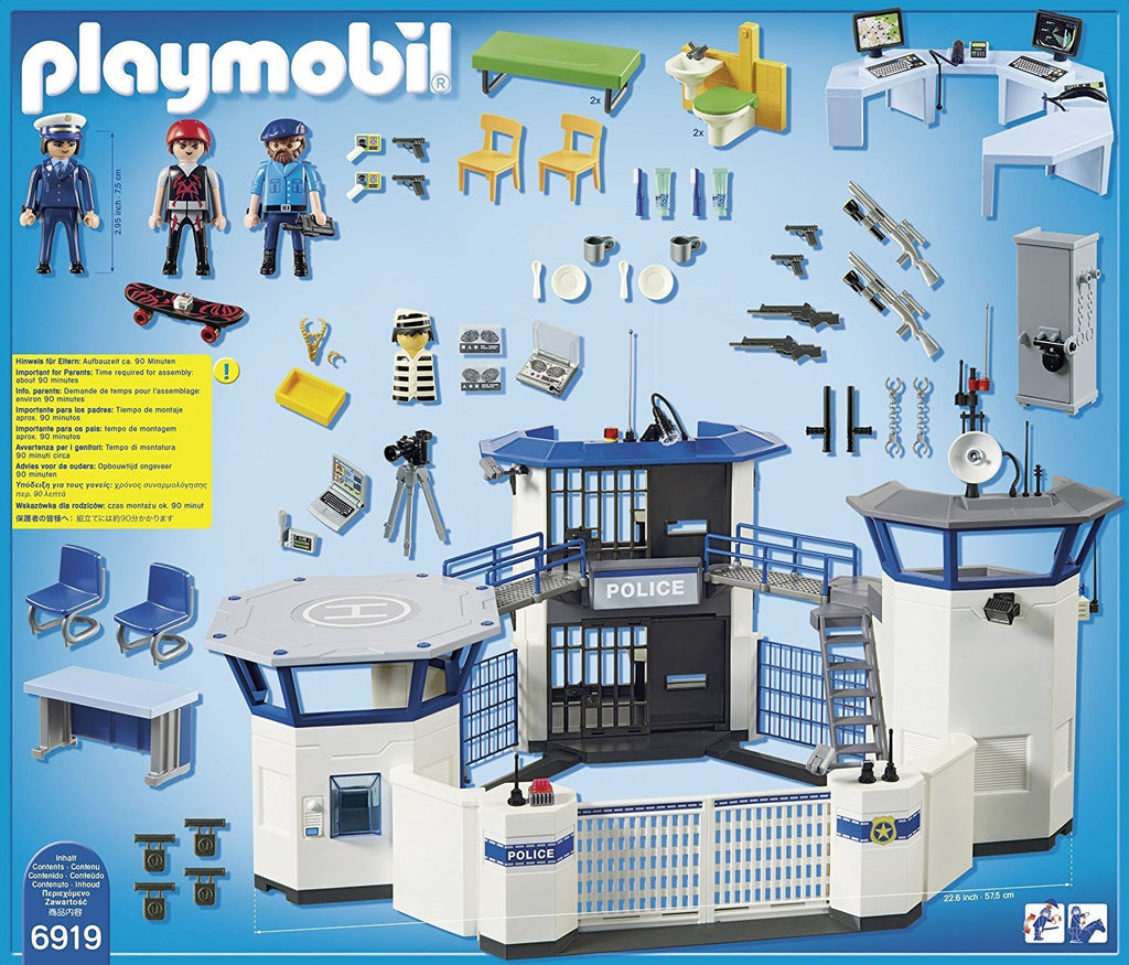 Playmobil - Police Headquarters with Prison (6919)