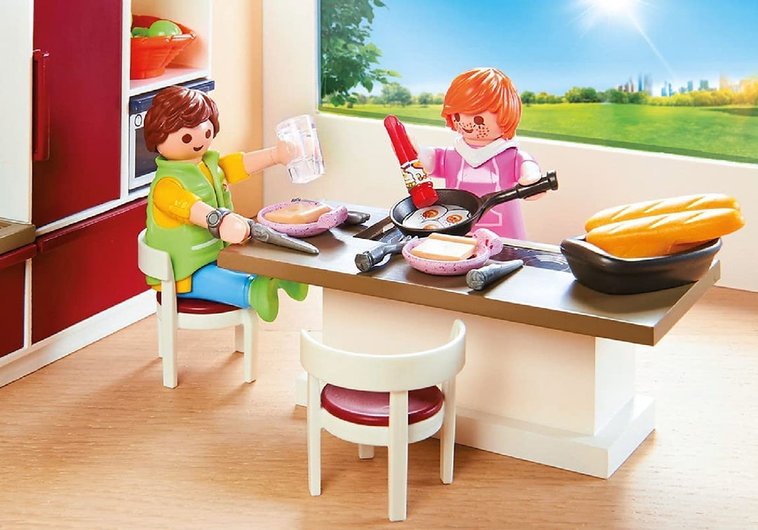 Playmobil modern kitchen online