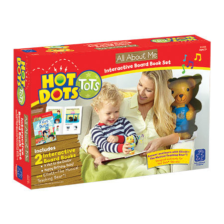 Educational Insights - Hot Dots Tots - All About Me Interactive Board Book