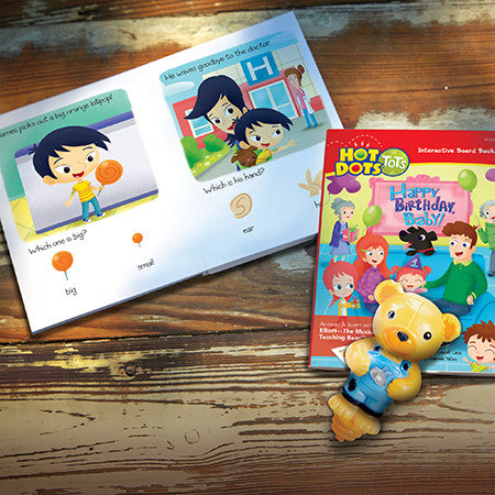 Educational Insights - Hot Dots Tots - All About Me Interactive Board Book