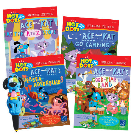 Educational Insights - Hot Dots Jr - Ace & Kats Interactive Storybook