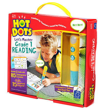 Educational Insights - Hot Dots LetS Master Grade 1 Reading